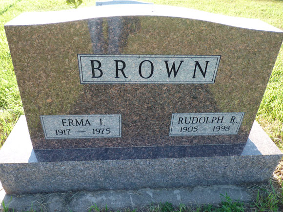 Brown Erma Rudolph