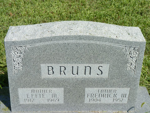 Bruns Effie Fredrick