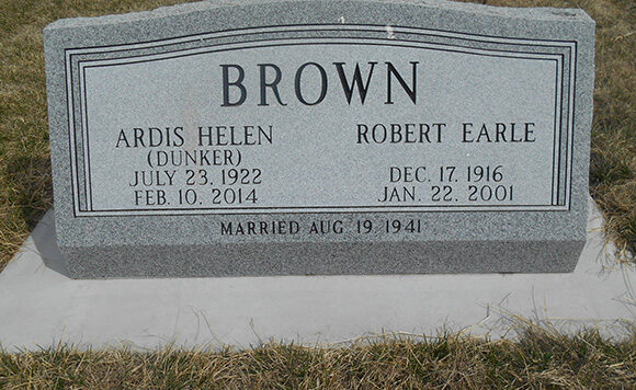 Brown Robert Earle Ardis