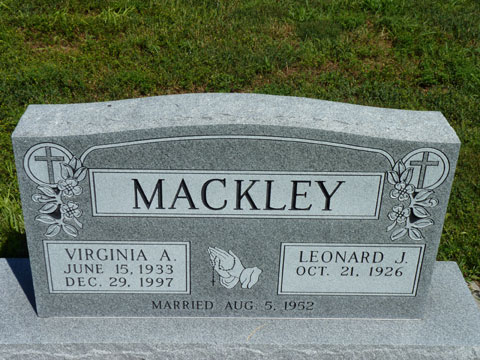 Mackley Virginia Leonard