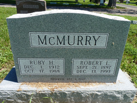 Mcmurry Ruby Robert