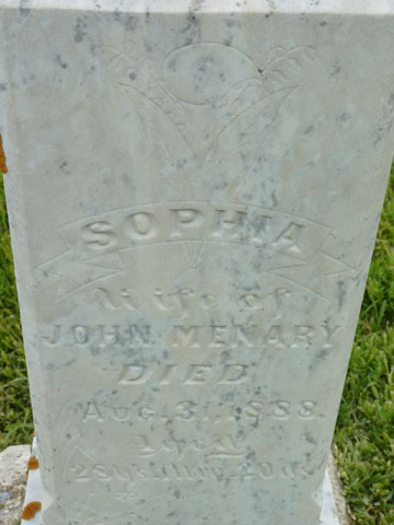 Menary Sophia Wife Of John