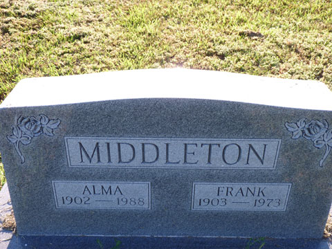 Middleton Alma Frank