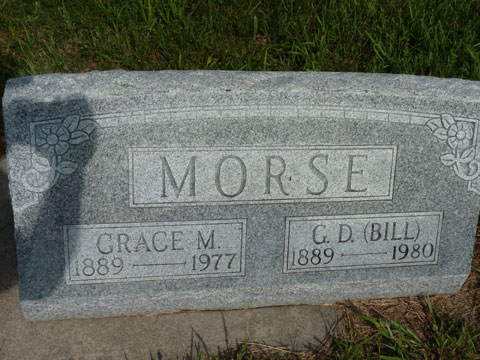 Morse Grace G. D. , Bill