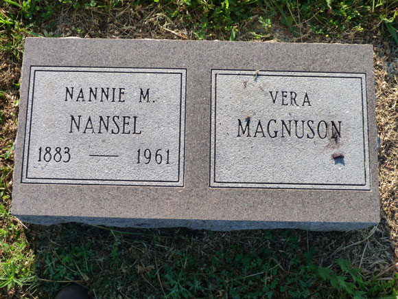 Nansel Nannie Magnuson Vera