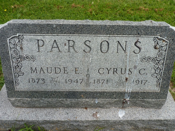 Parsons Maude Cyrus