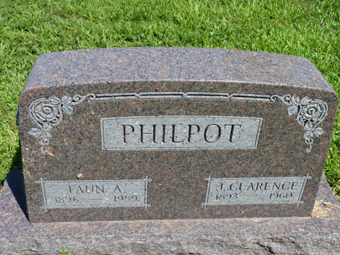 Philpot Faun J. Clarence