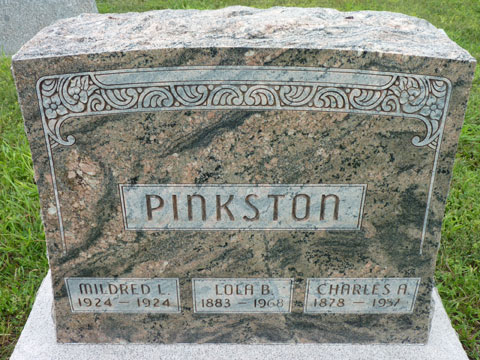 Pinkston Mildred Lola Charles