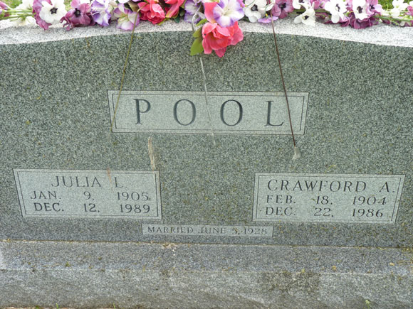 Pool Julia Crawford