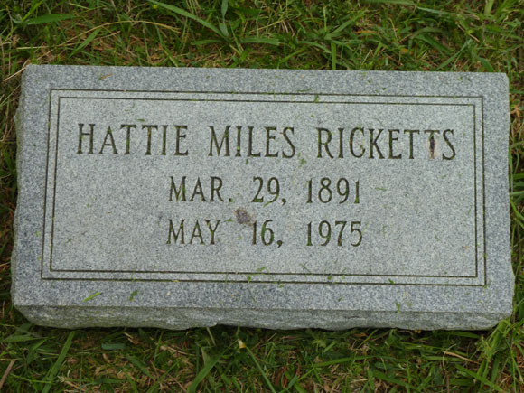 Ricketts Hattie