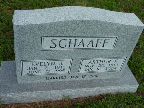 Schaaff Evelyn Arthur