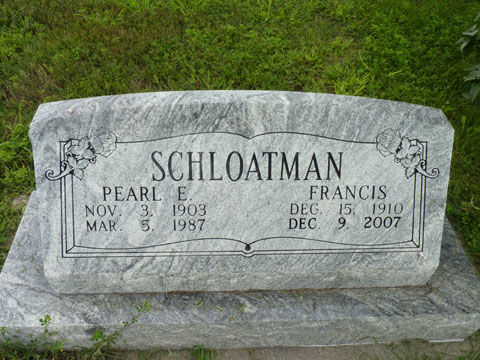 Schloatman Pearl Francis