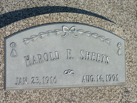 Sheets Harold