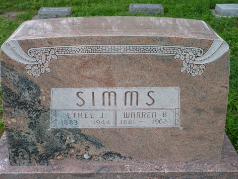 Simms Ethel Warren