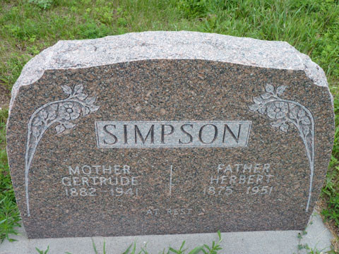 Simpson Gertrude Herbert