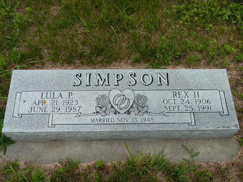 Simpson Lula Rex