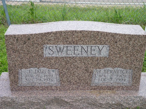 Sweeney J. James H. Berneice