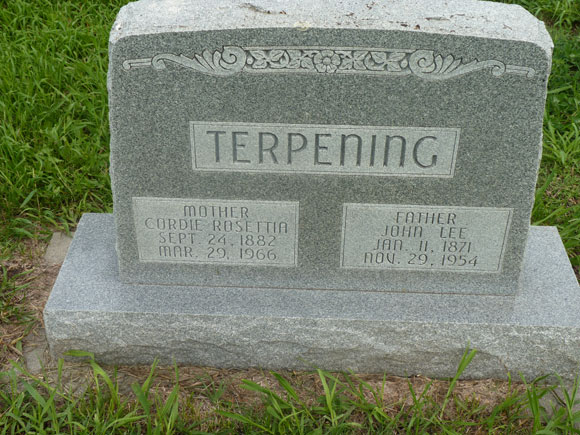 Terpening Cordie John