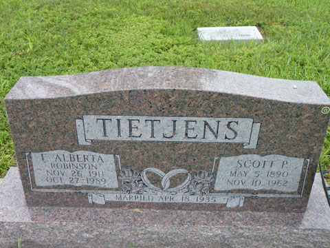 Tietjens F. Alberta Scott