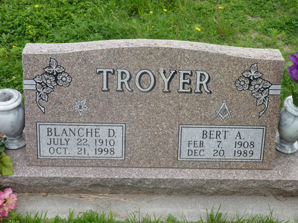 Troyer Blanche Bert