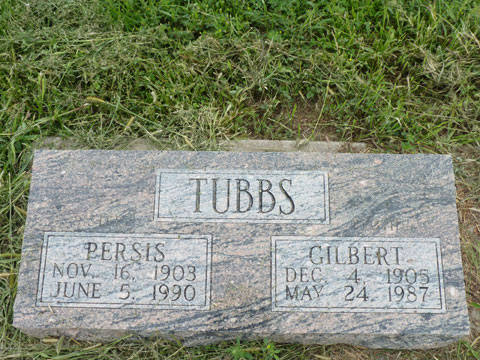 Tubbs Persis Gilbert