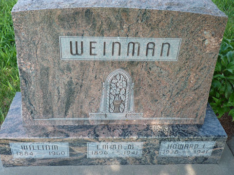 Weinman William Emma Howard