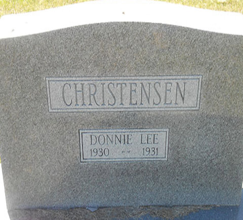 Christensen, Donnie Lee