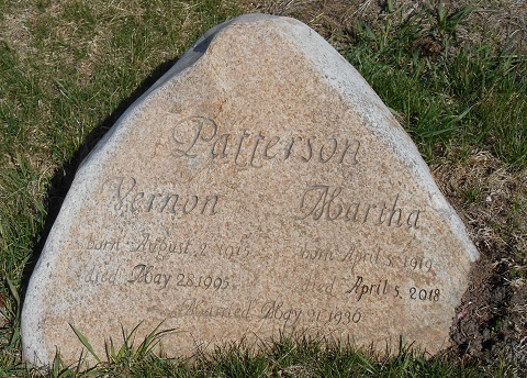 Patterson, Vernon And Martha