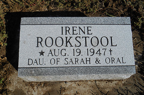Rookstool, Irene