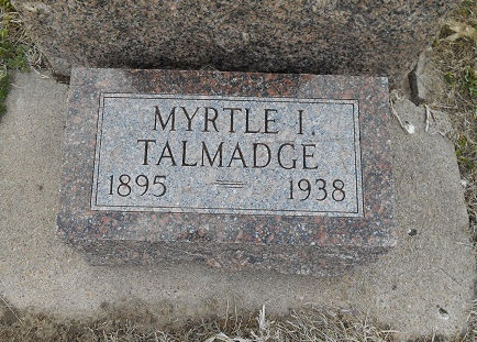 Talmadge, Myrtle