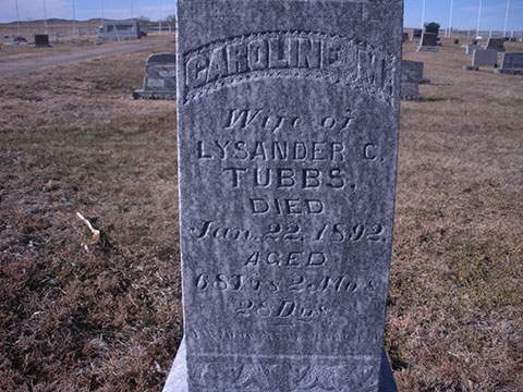 Tubbs, Caroline
